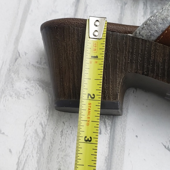 Dr. Scholl's Light Grey Jessa Memory Foam Mule/Clog Shoes 7M - Picture 5 of 12